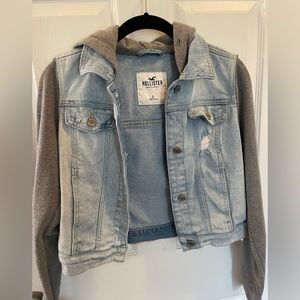Hollister Distressed Jean Jacket